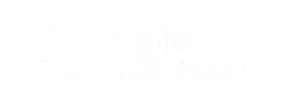 Digital Heartbeat logo in white